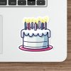 Birthday Cake Sticker