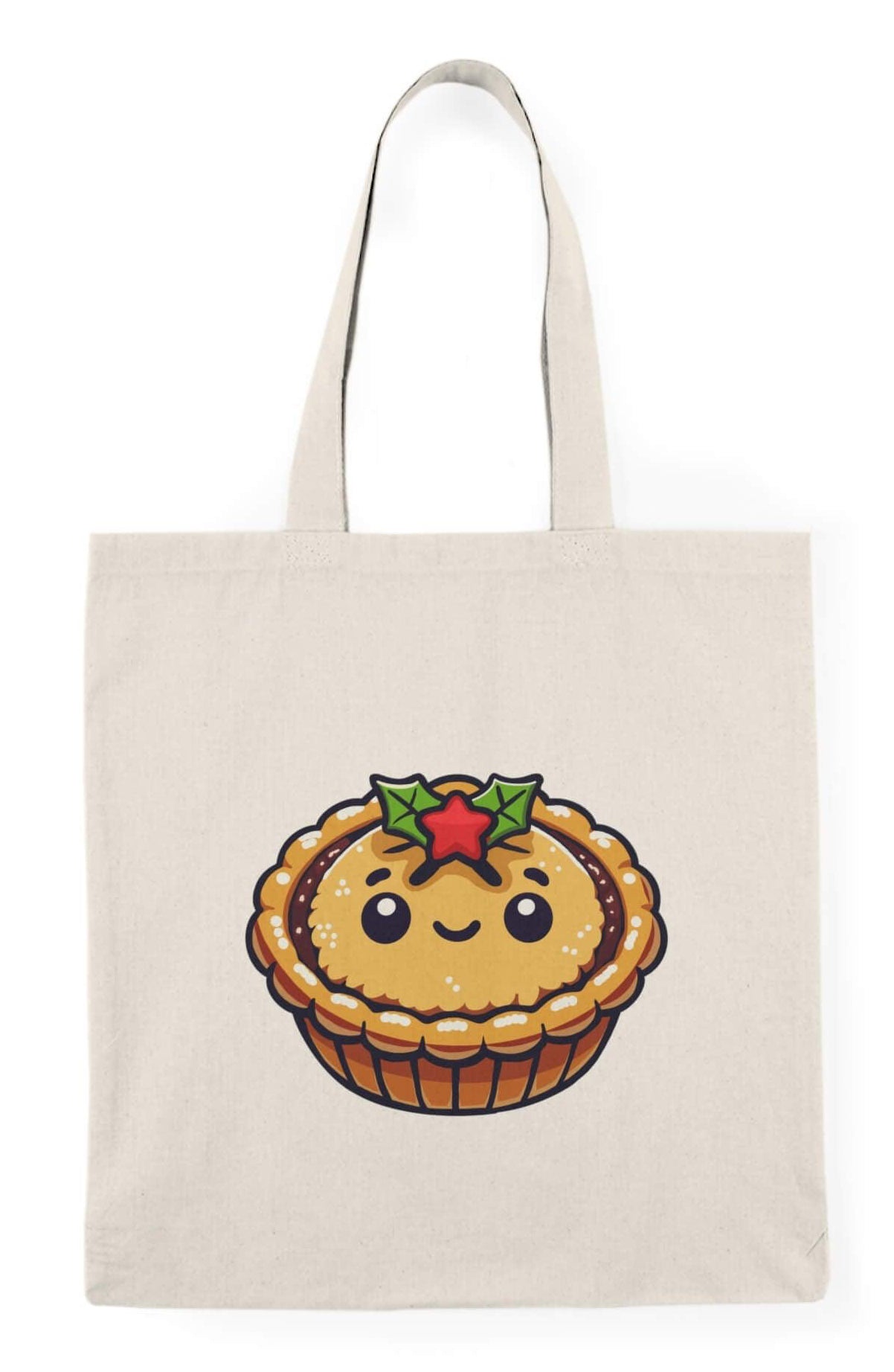 Cute Mince Pie Tote Bag