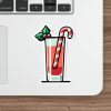 Christmas Cocktail Sticker