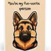 You're My Fur-vorite Person Card