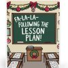 Fa-La-La Following the Lesson Plan Card