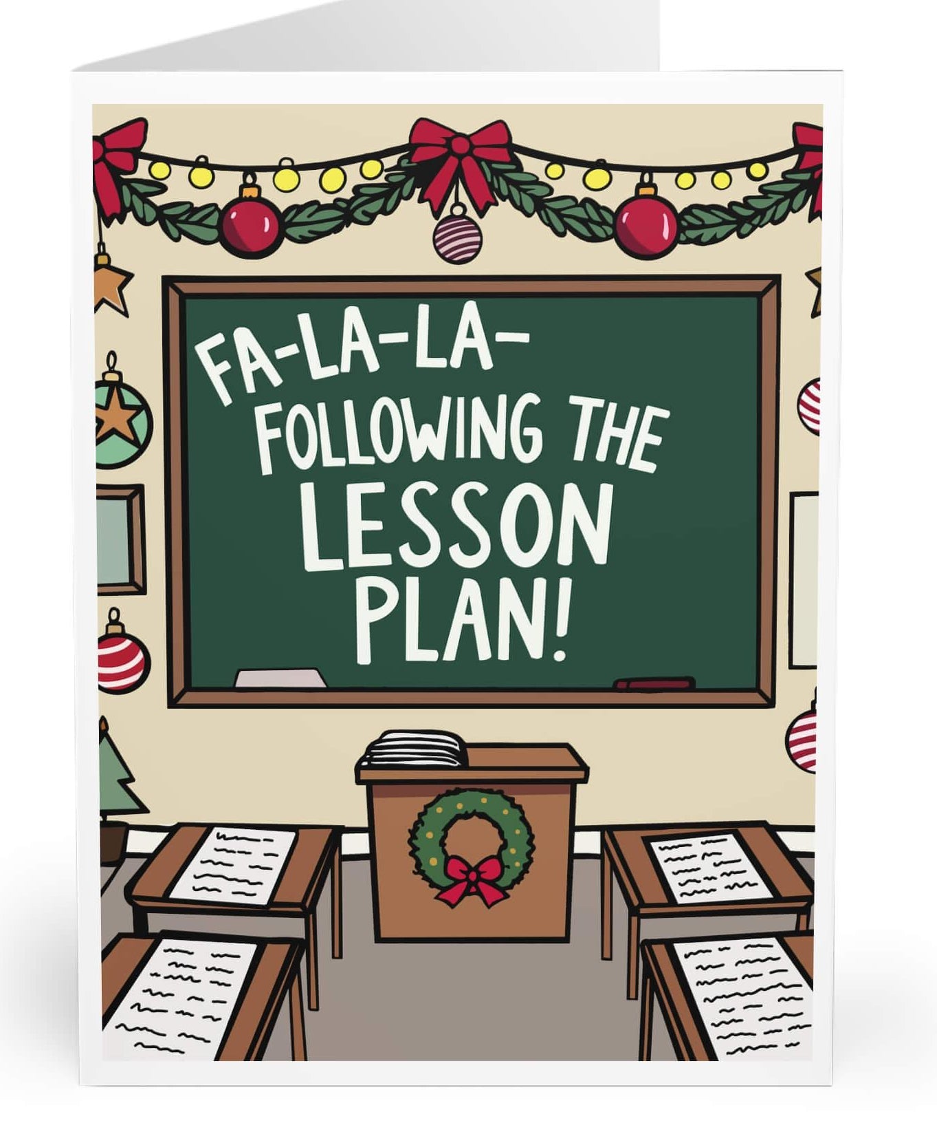 Fa-La-La Following the Lesson Plan Card