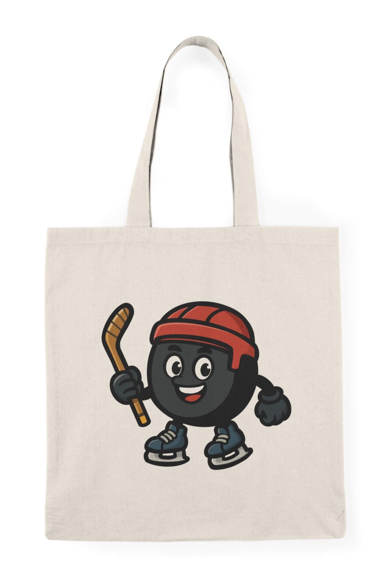 Hockey Puck Tote Bag