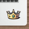 Cartoon Crown Sticker
