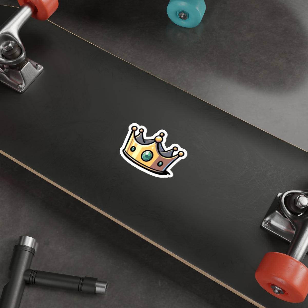 Cartoon Crown Sticker - Image 2