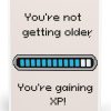 Funny Level-Up Birthday Card