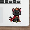 Royal Kitten Sticker