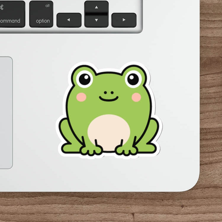 Cute Frog Sticker