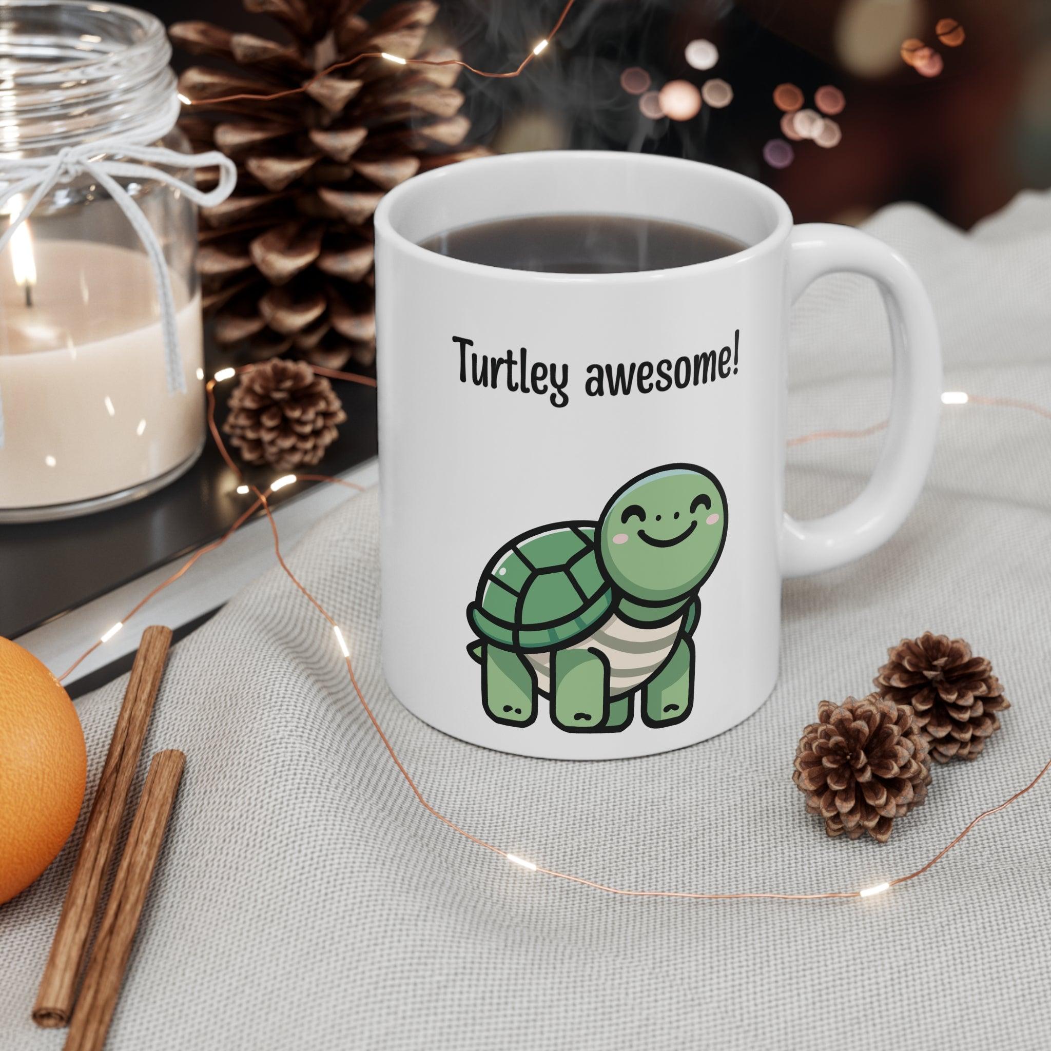 Turtley Awesome! Turtle Mug - Image 2