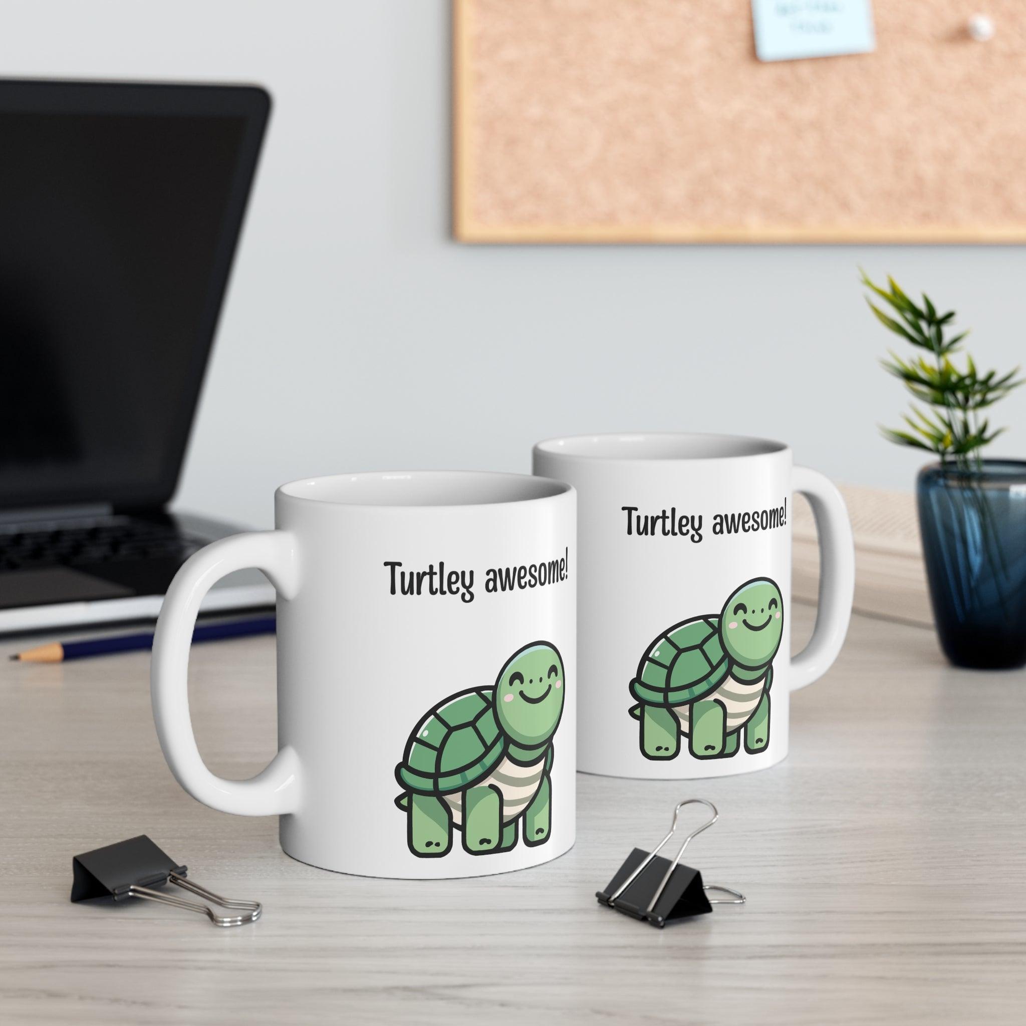 Turtley Awesome! Turtle Mug - Image 3