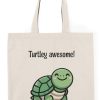Turtley Awesome Tote Bag