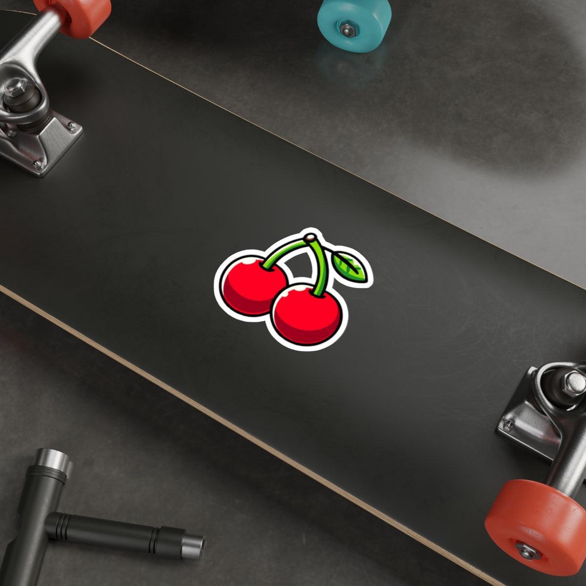 Cartoon Cherries Sticker - Image 2