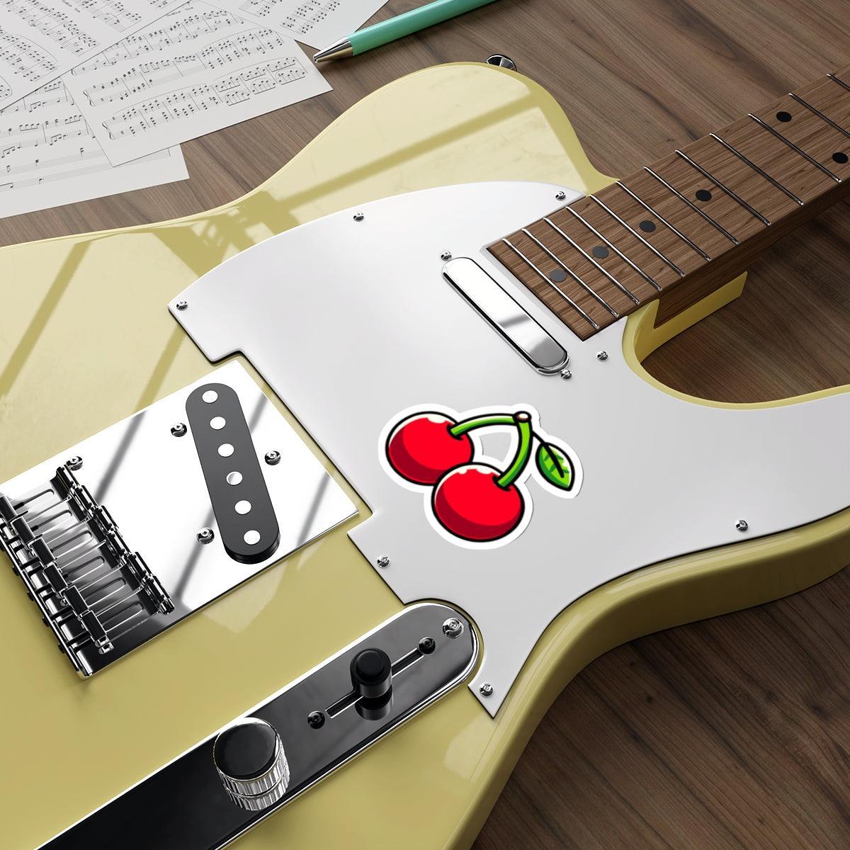 Cartoon Cherries Sticker - Image 3