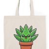 Cartoon Aloe Vera Tote Bag