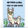 No Prob-llama Card