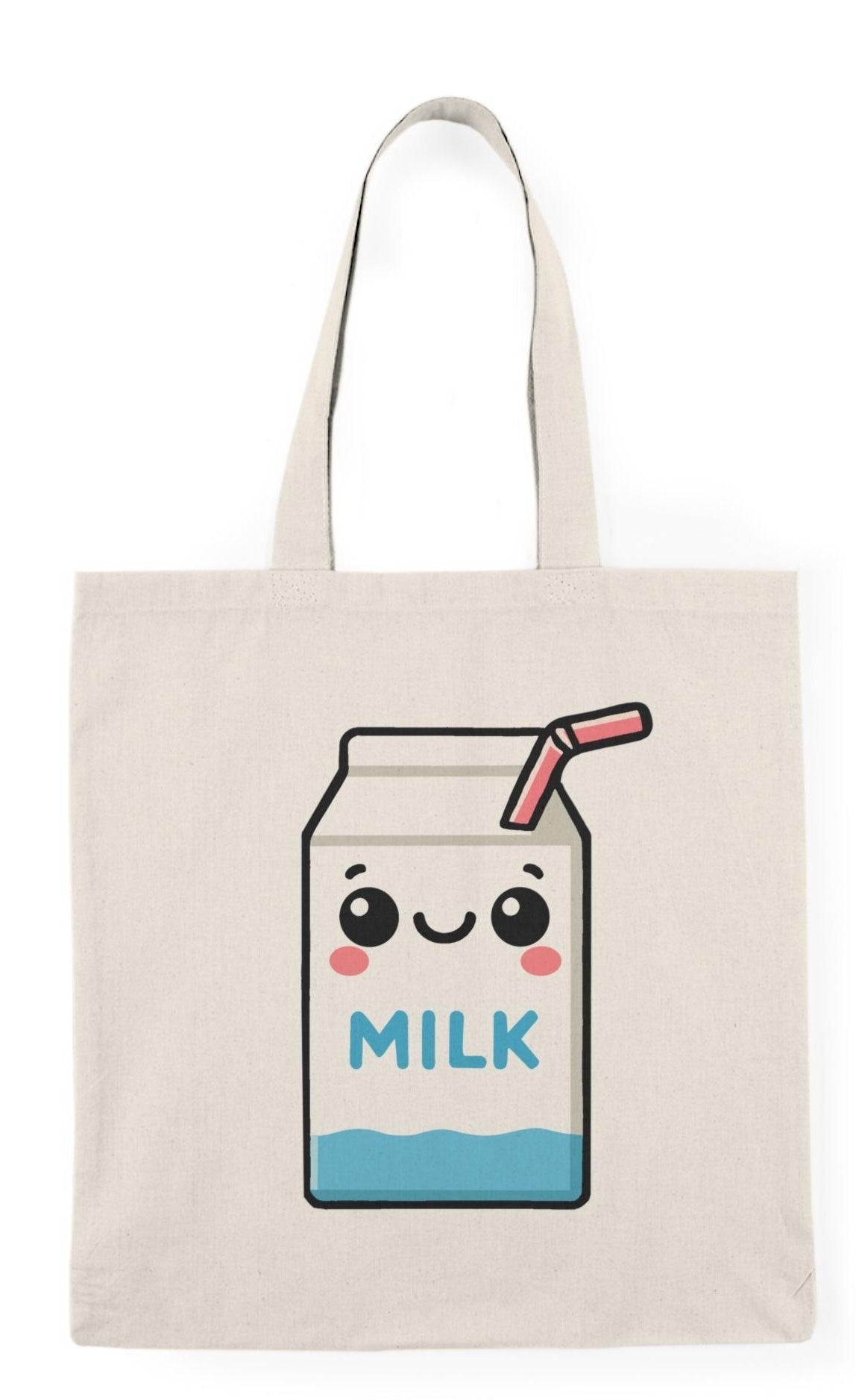Cartoon Milk Carton Tote