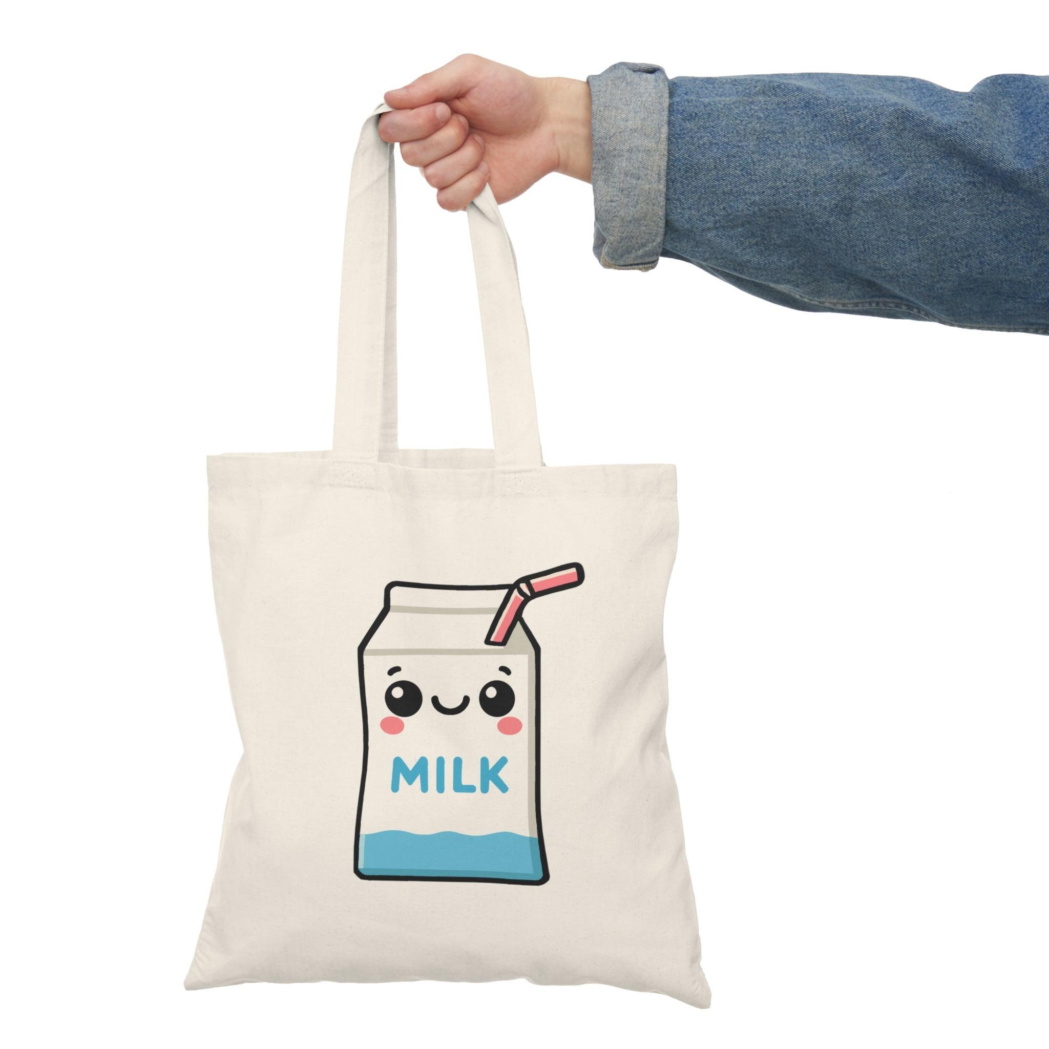 Cartoon Milk Carton Tote - Image 2