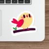 Bird on Branch Sticker