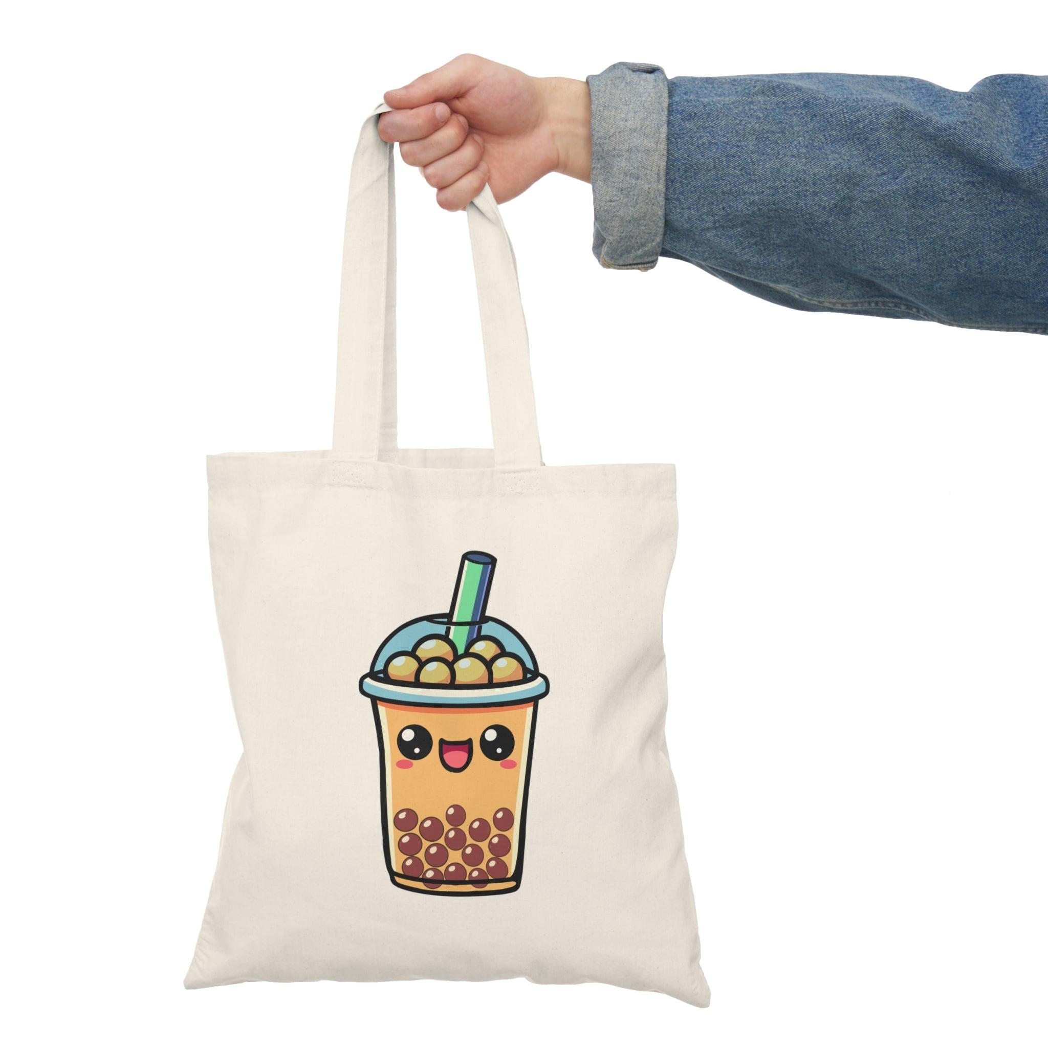 Cartoon Boba Tea Tote - Image 2