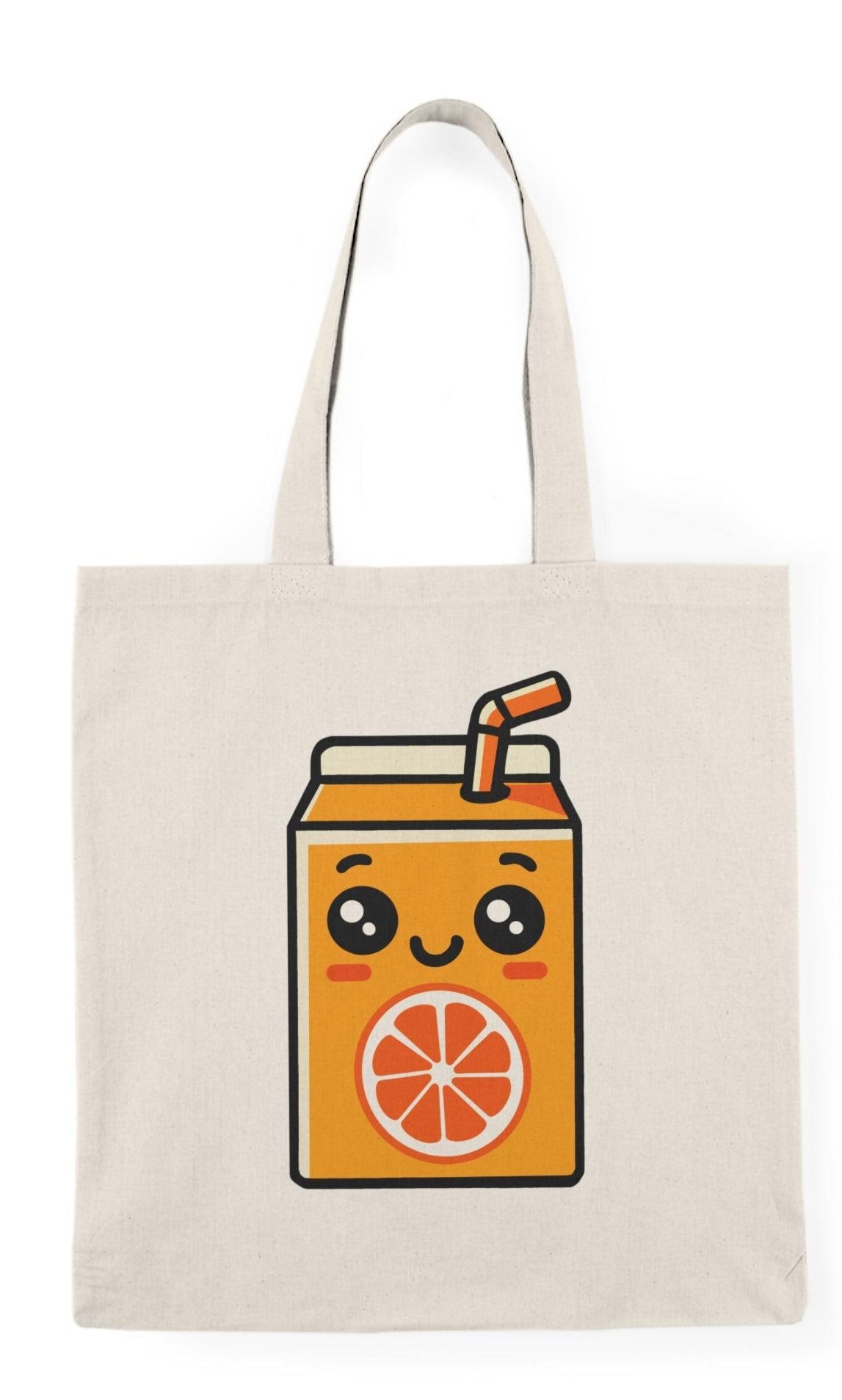 Orange Juice Box Tote