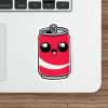 Cute Soda Can Sticker