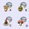Tiny Snack Friends – Food Pin Badge Set
