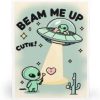 Beam Me Up, Cutie Card