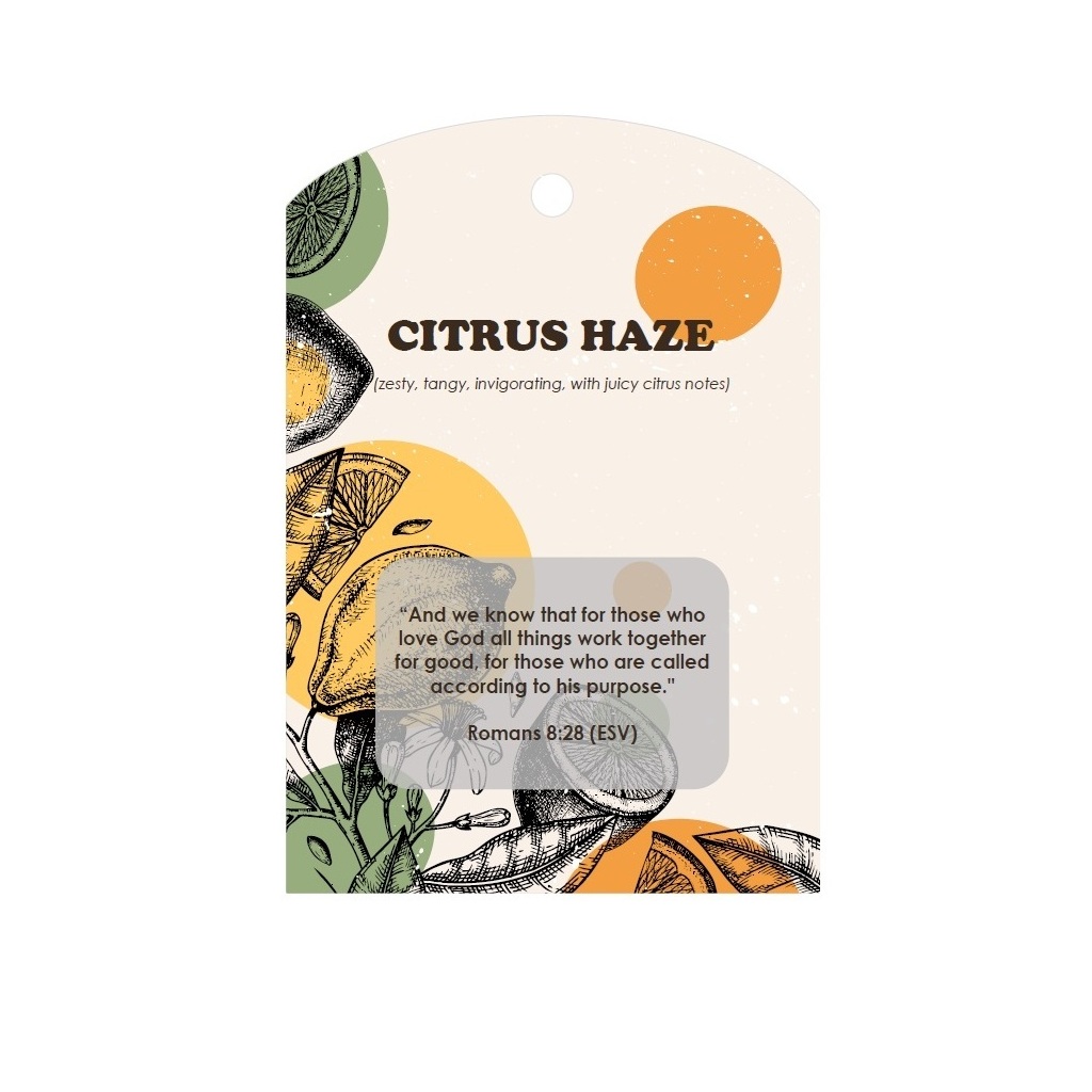 2x Kingdom Gospel Air Fresheners (Citrus Haze) - Image 2
