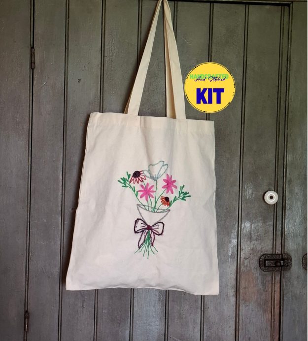 Flower Pickin’ Hand Embroidery Kit
