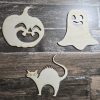 75mm wooden Halloween cut-outs
