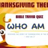 Thanksgiving Bible Trivia: Who Am I? PowerPoint Game (Instant Download)
