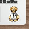Doctor Dog Vinyl Sticker