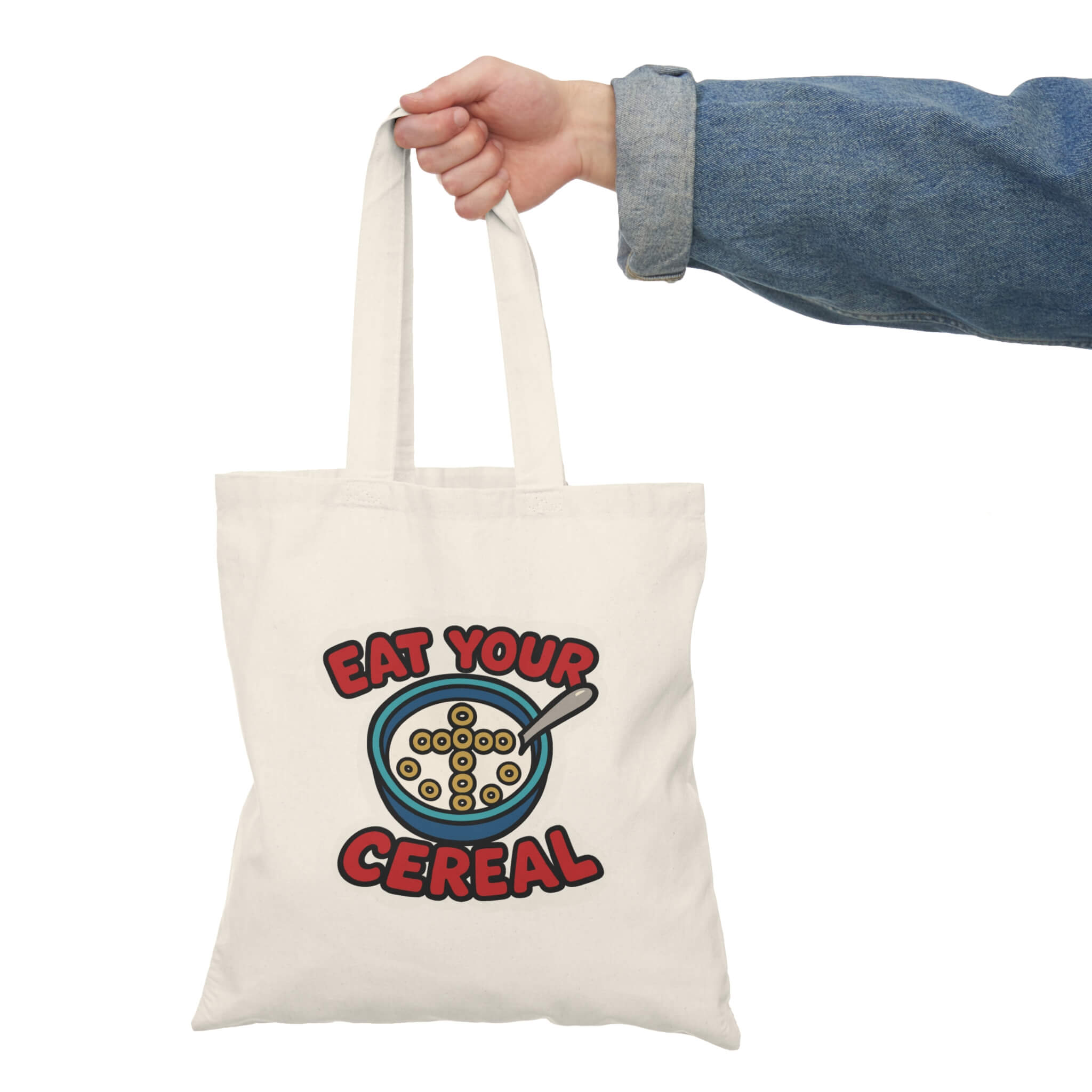 Eat Your Cereal Tote Bag - Image 2