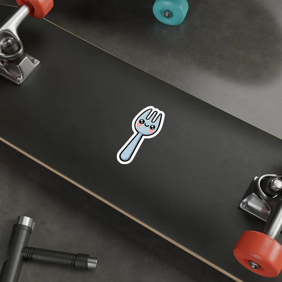 Happy Spork Sticker - Image 2