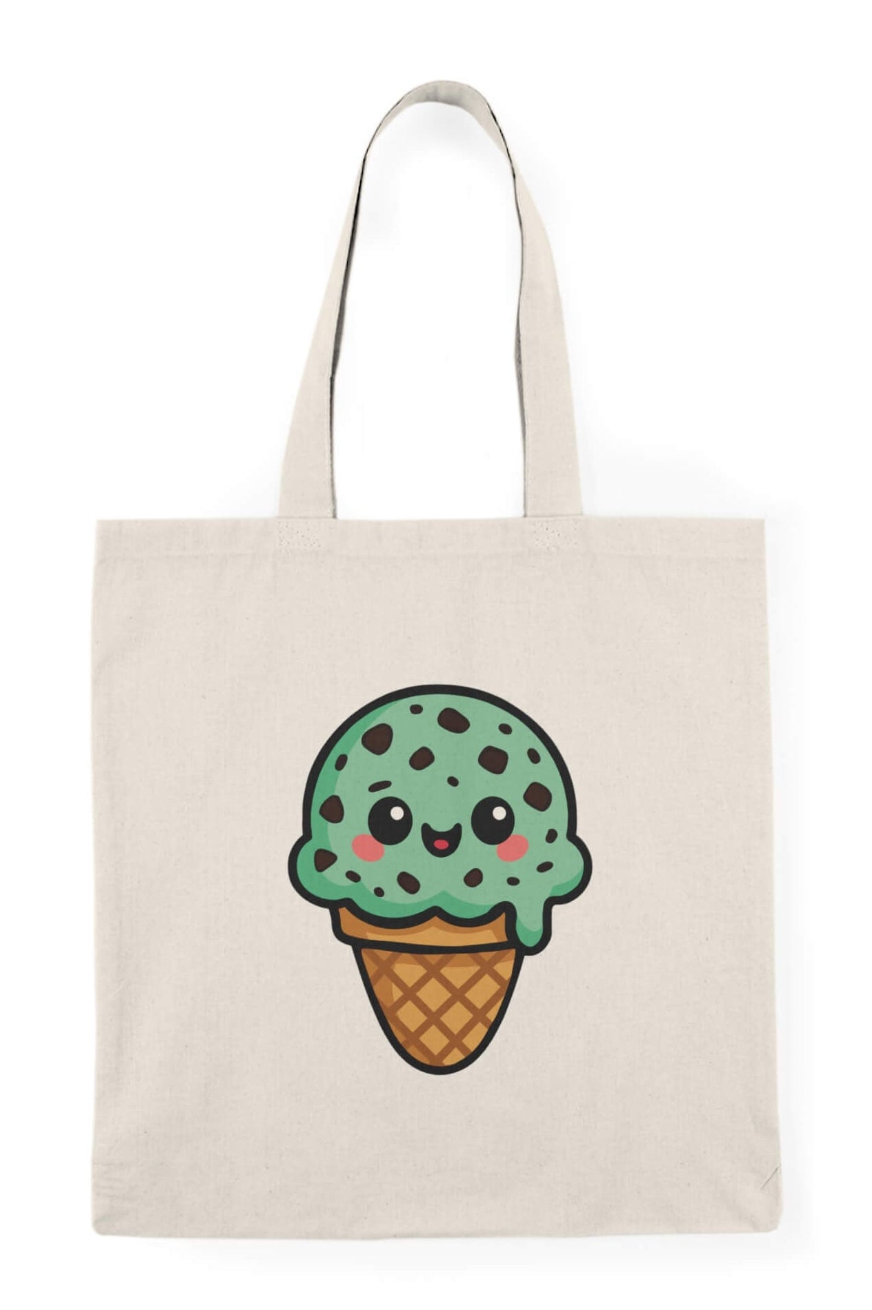 Mint Ice Cream Tote Bag