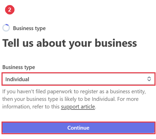 Pick your business type