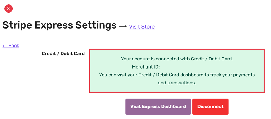Your account is connected