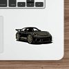 Luxury Track Car Sticker