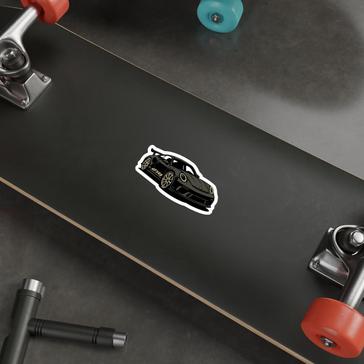 Luxury Track Car Sticker - Image 2