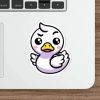Feisty Swan Sticker
