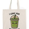 I Love You So Matcha Tote Bag