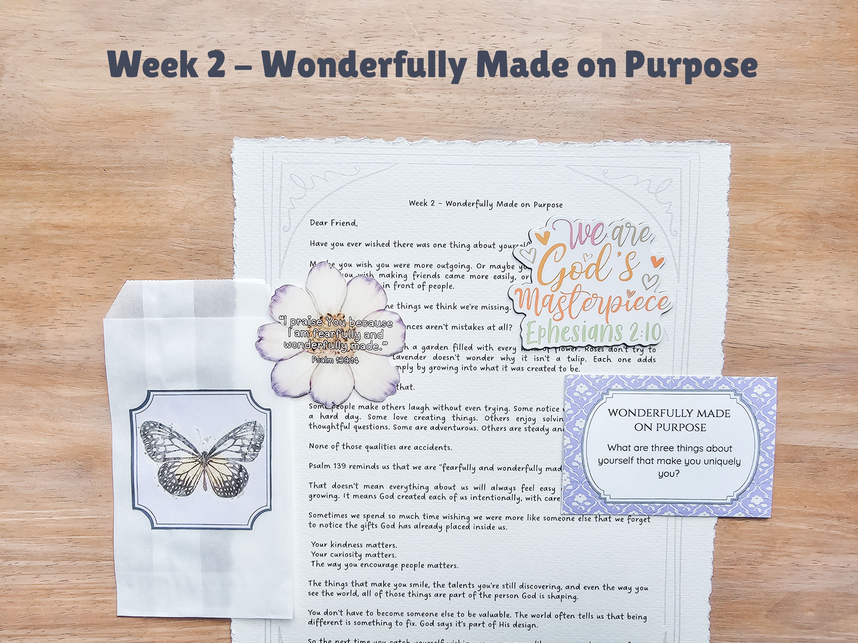 Identity in Christ Devotional Letters for Girls | 7-Week Christian Happy Mail Series - Image 11