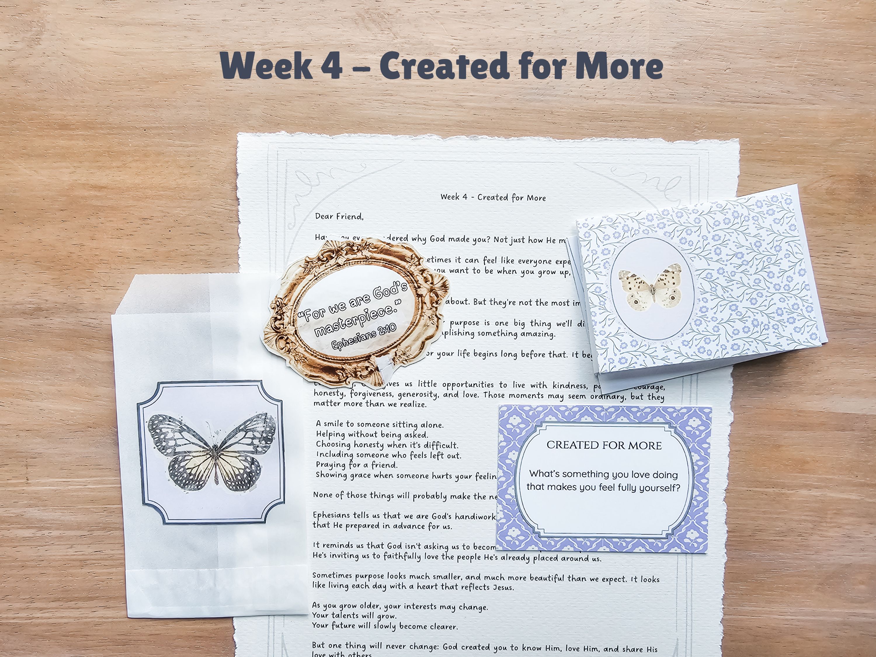 Identity in Christ Devotional Letters for Girls | 7-Week Christian Happy Mail Series - Image 13