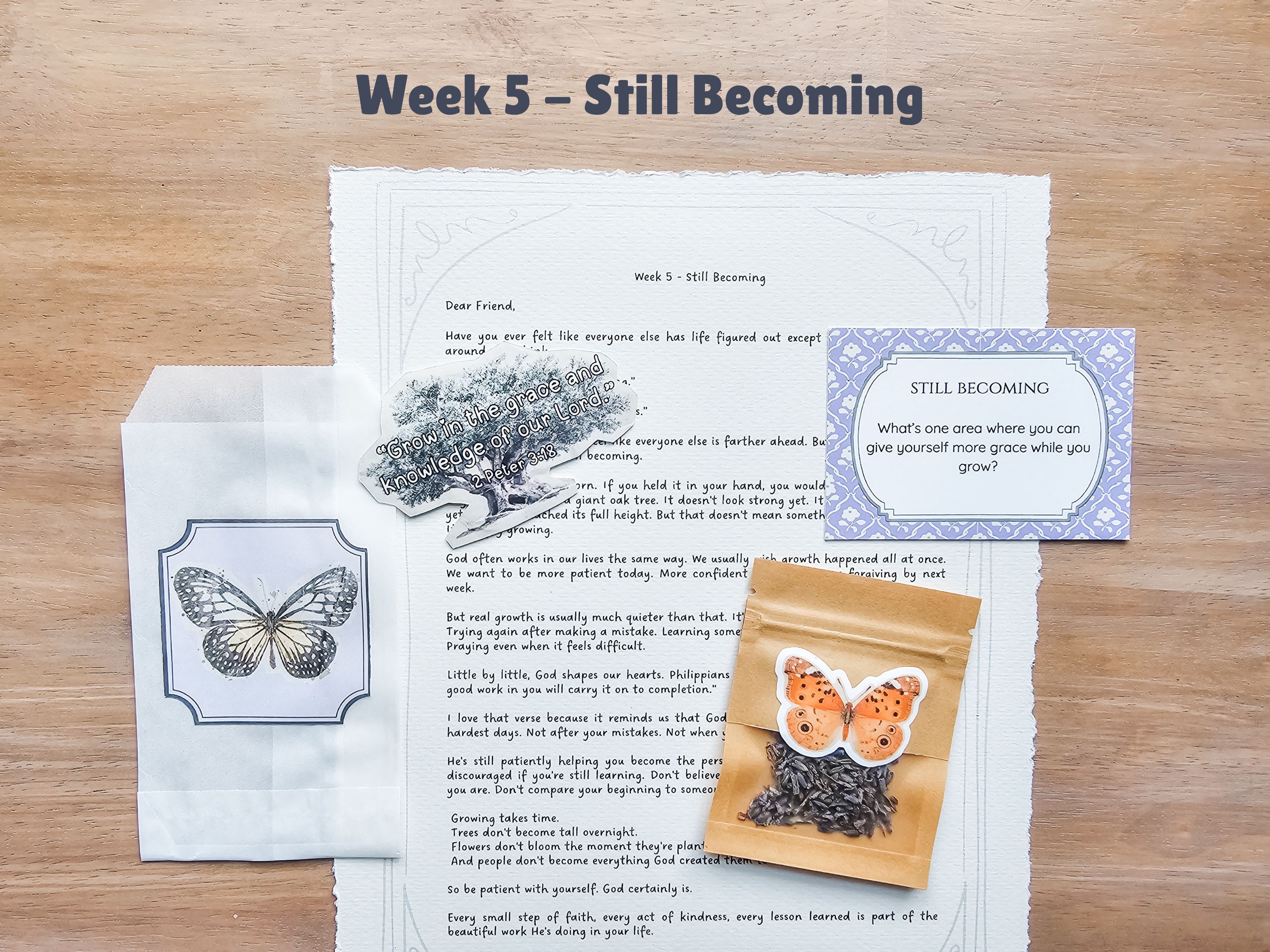 Identity in Christ Devotional Letters for Girls | 7-Week Christian Happy Mail Series - Image 14