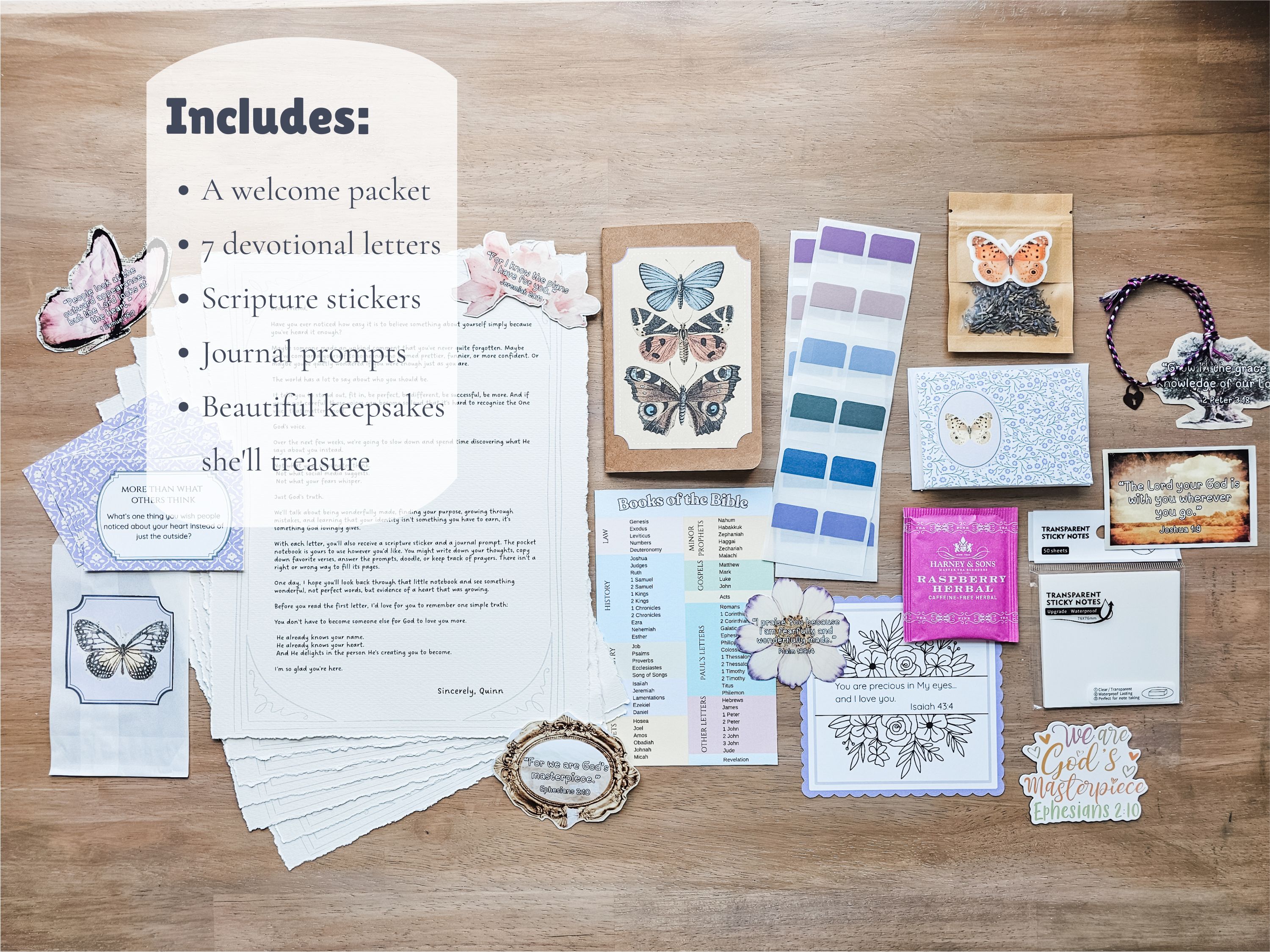 Identity in Christ Devotional Letters for Girls | 7-Week Christian Happy Mail Series - Image 2