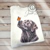 Chocolate/Silver Lab Crewneck Sweatshirt
