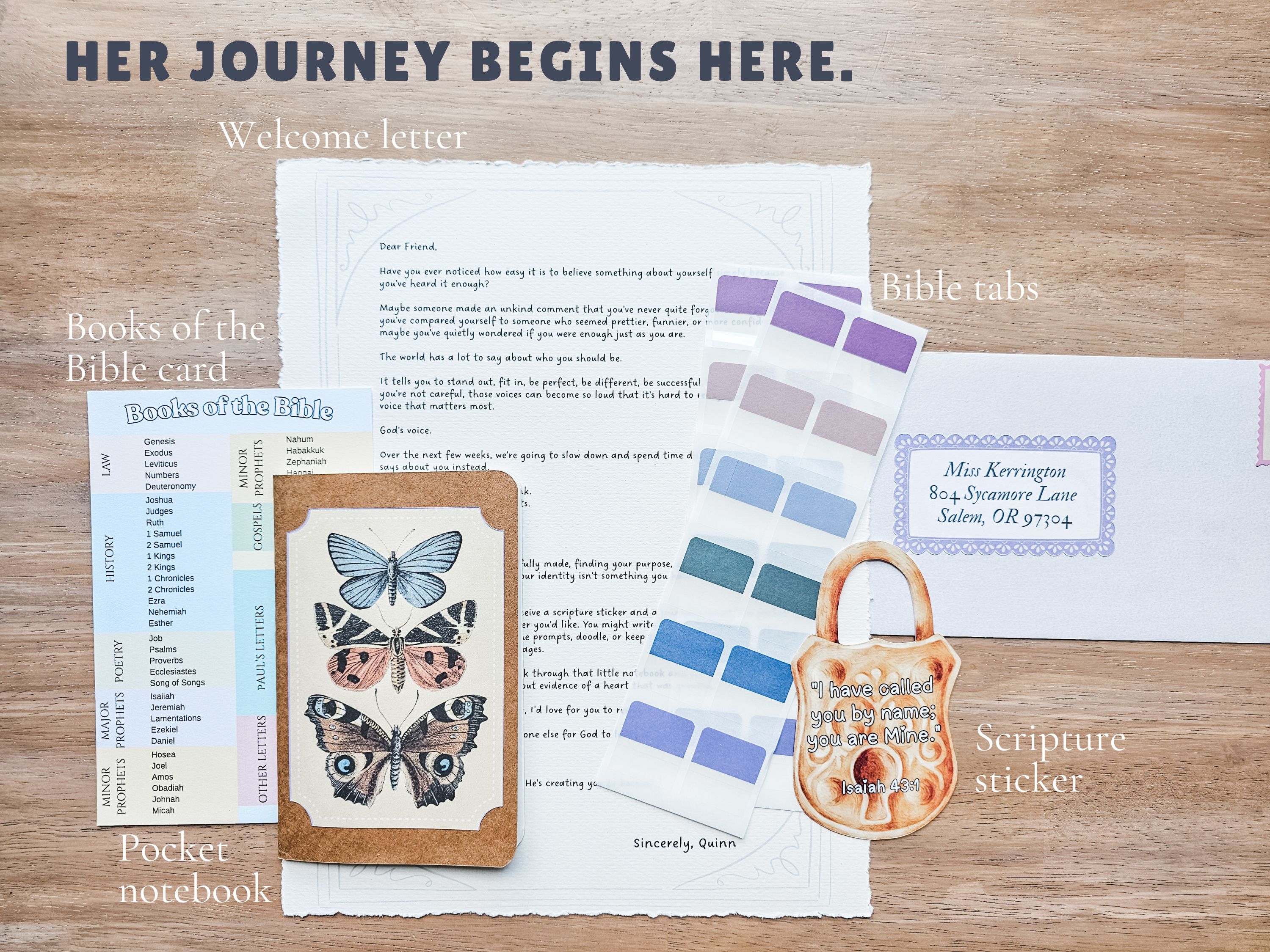 Identity in Christ Devotional Letters for Girls | 7-Week Christian Happy Mail Series - Image 3