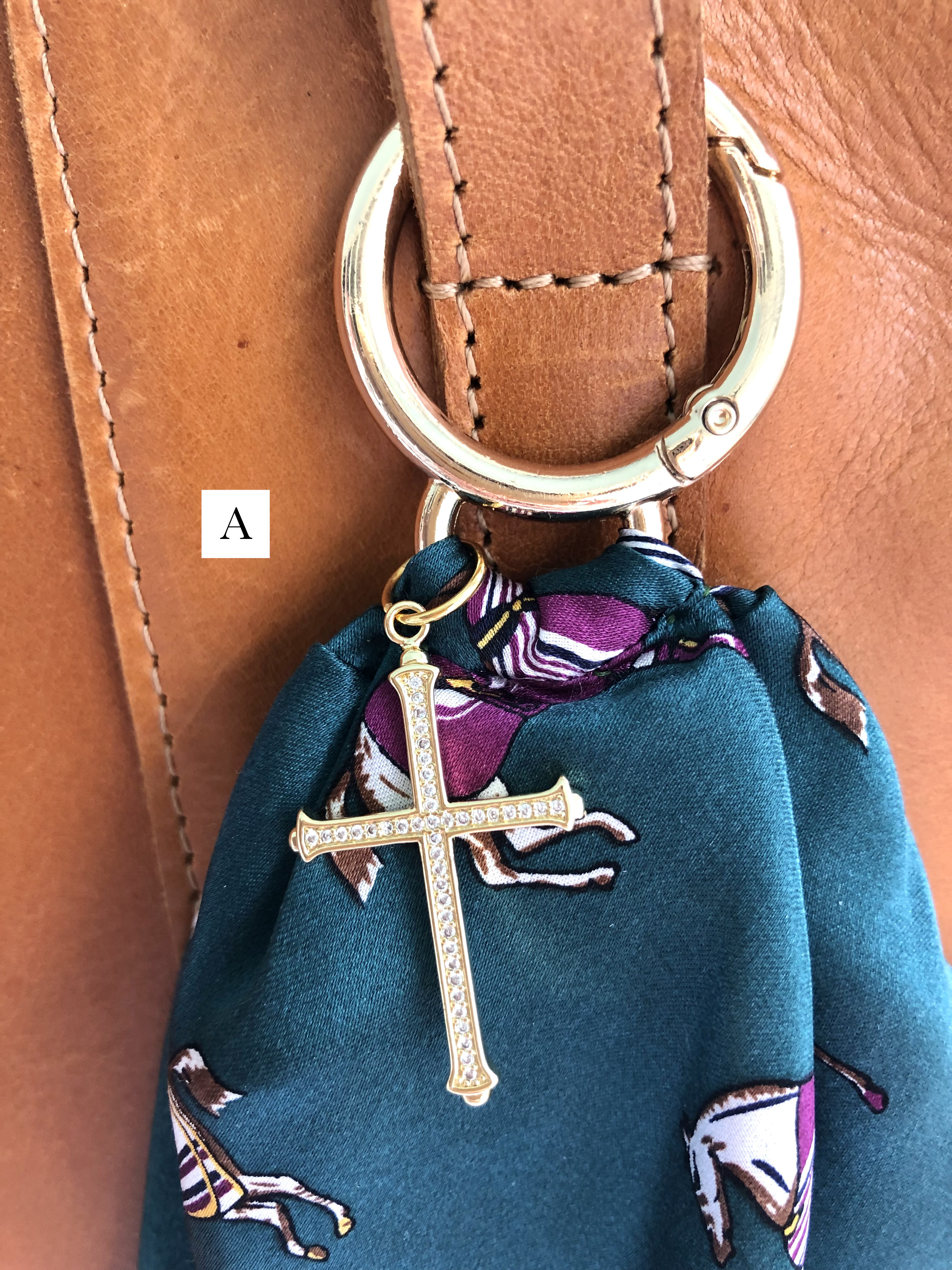 Scarf Bag Charm Clip - Image 2