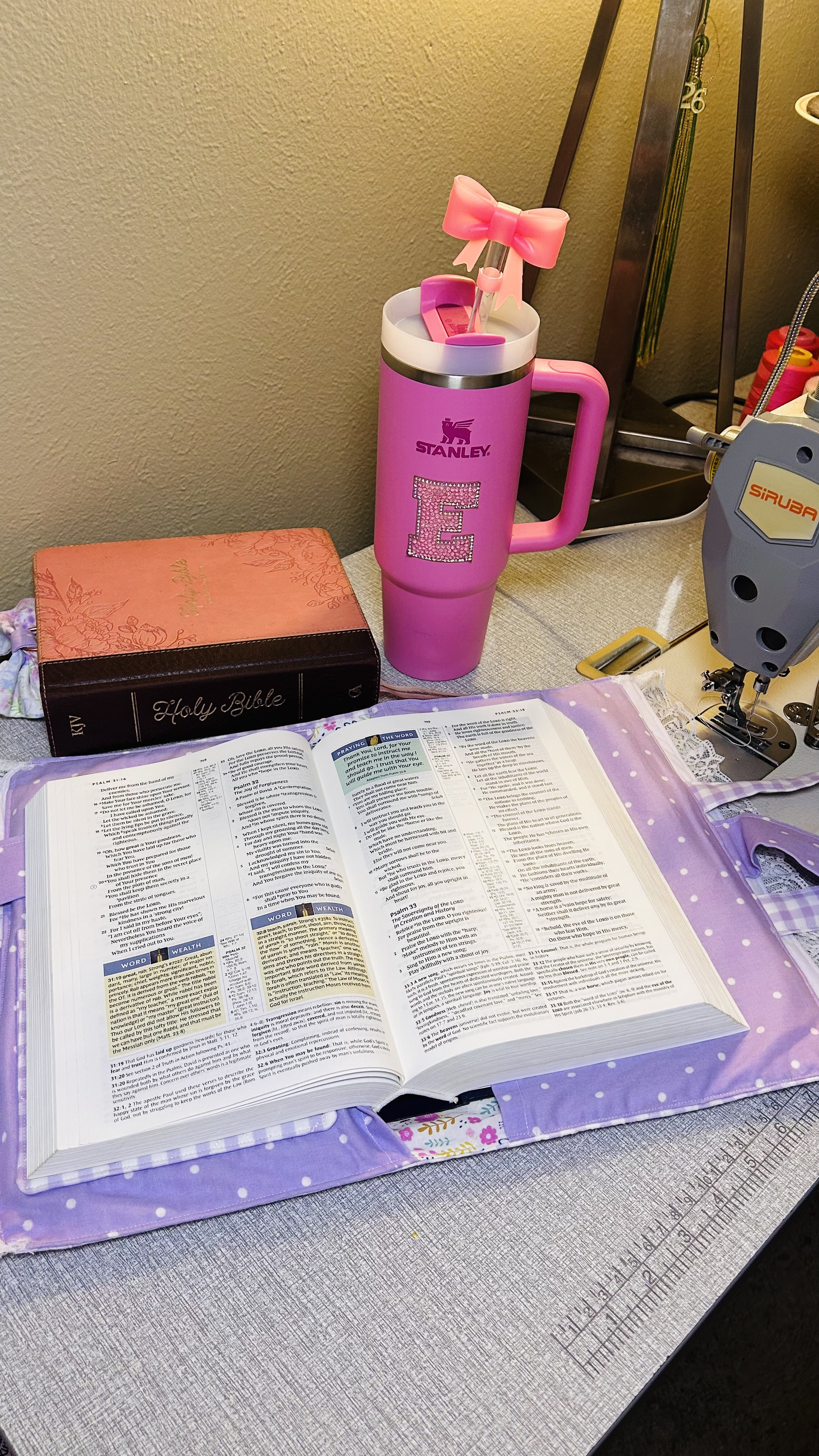 Handmade Bible case With Bow tie closure | Christian Marketplace, Shop Christian gifts, be encouraged with God's word - Image 5