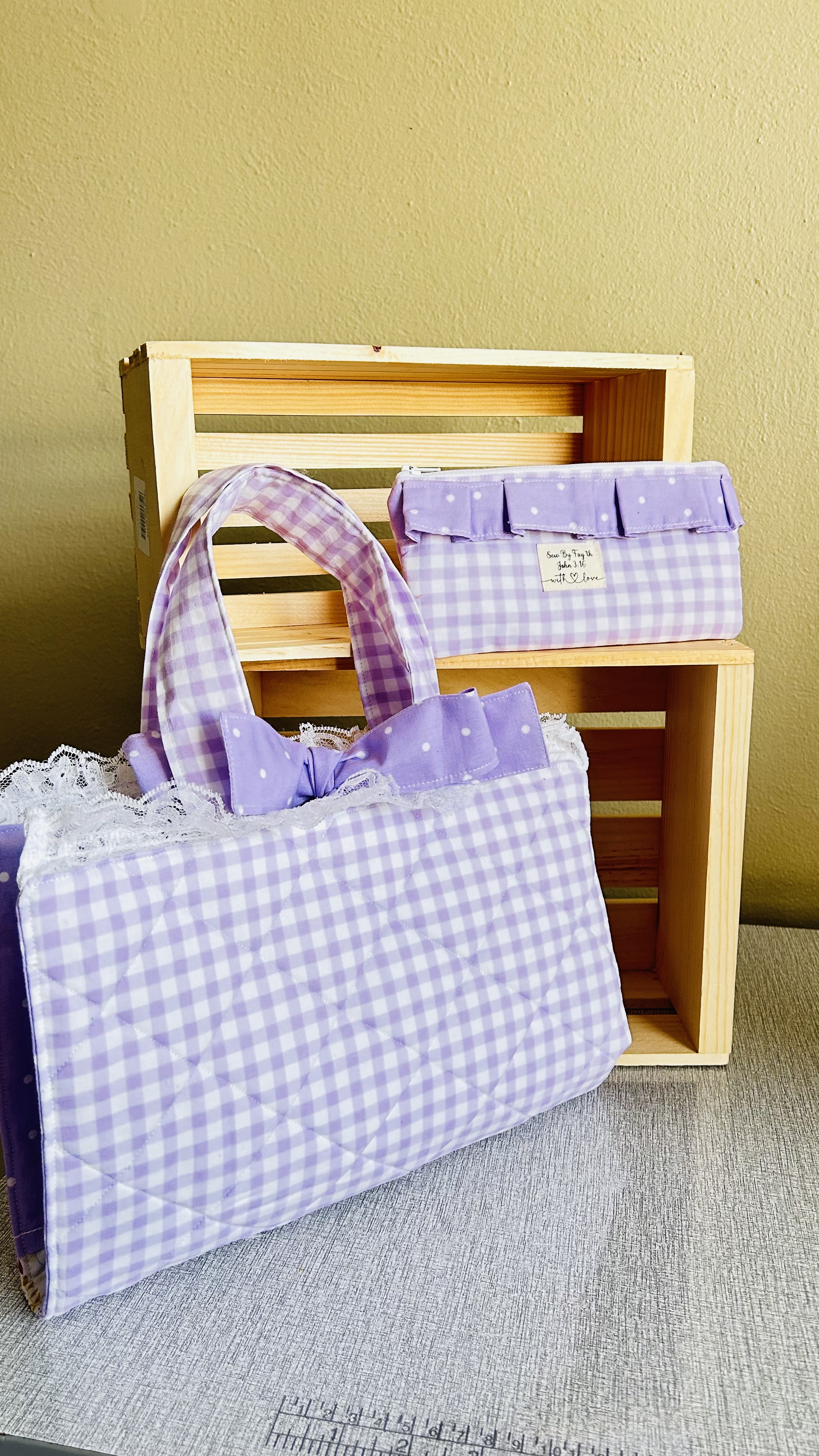Handmade Bible case With Bow tie closure | Christian Marketplace, Shop Christian gifts, be encouraged with God's word - Image 4